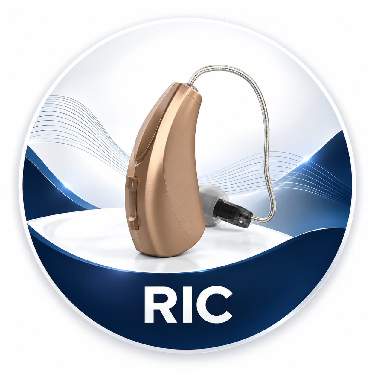 سماعة أذن طبية RIC مستقبل داخل القناة